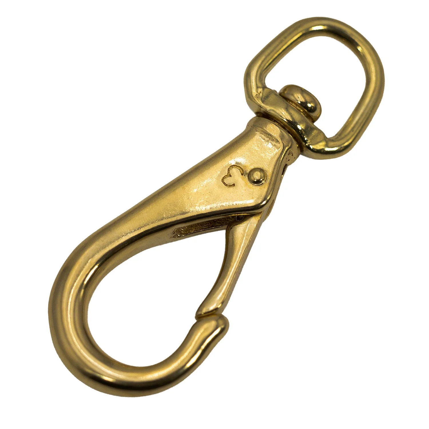 Jeffers Solid Brass Quick Snap, 3/4" x 4-3/8"L - Image 1