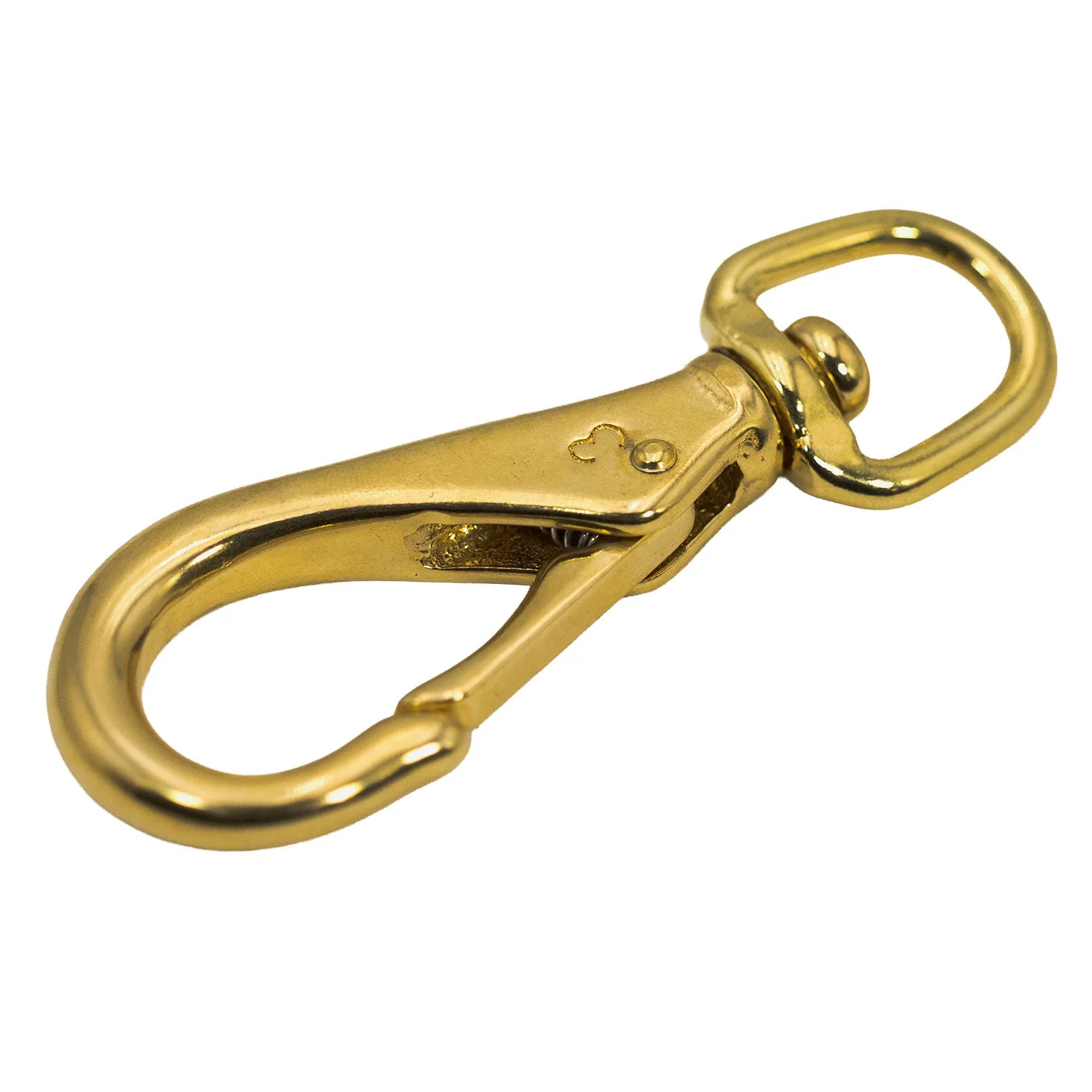 Jeffers Solid Brass Quick Snap, 3/4" x 4-3/8"L - Image 2