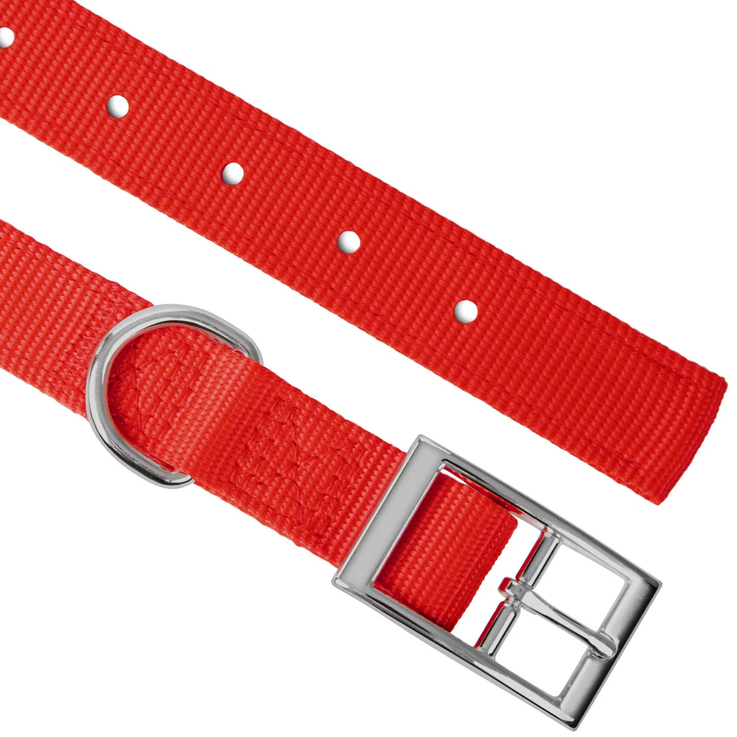Jeffers Solid Web Nylon Dog Collar - Image 3