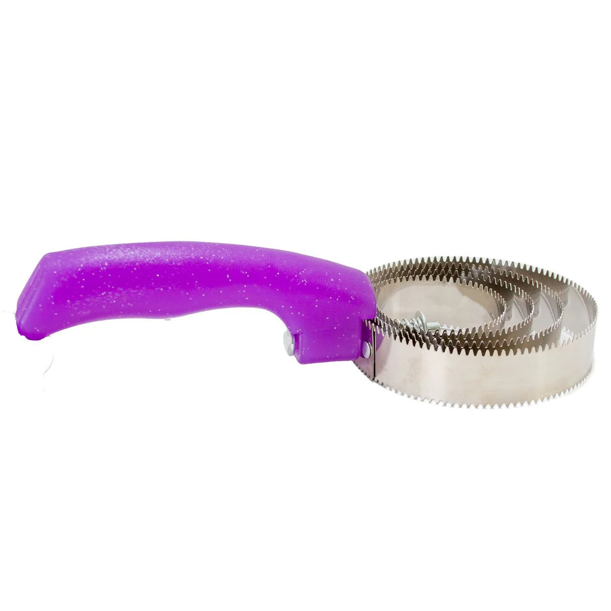Jeffers Sparkle Grip Reversible Curry Comb - Image 1