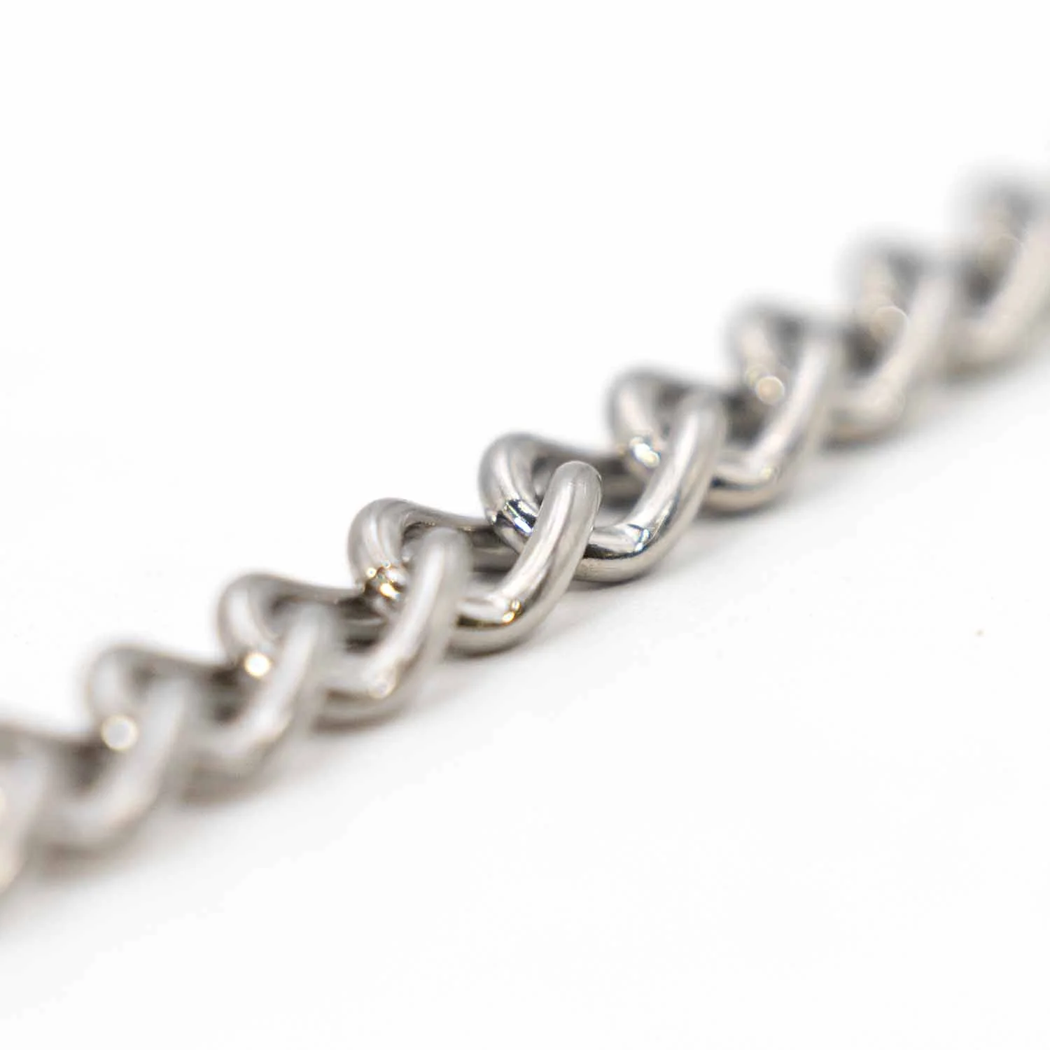 Jeffers Stainless Steel Curb Chain with Quick Links - Image 2
