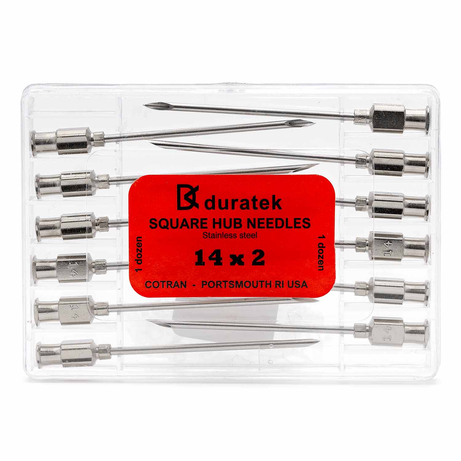 Jeffers Stainless Steel Veterinary Needles, 12 Pack - Image 3