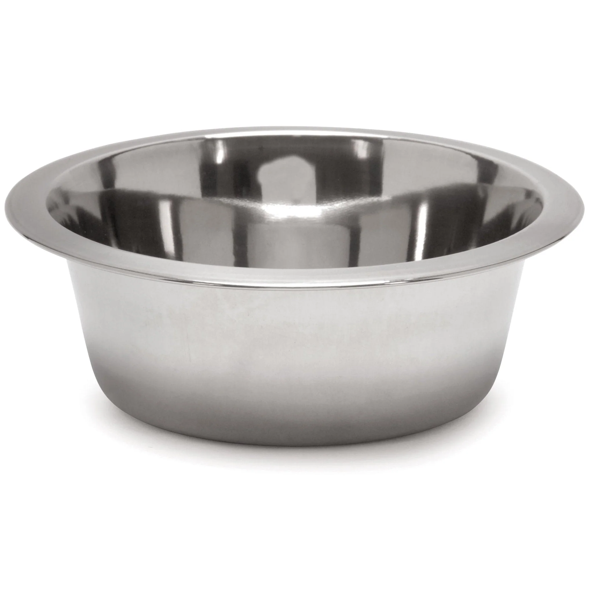 Jeffers Standard-Weight Stainless Steel Food & Water Pet Bowls - Image 1