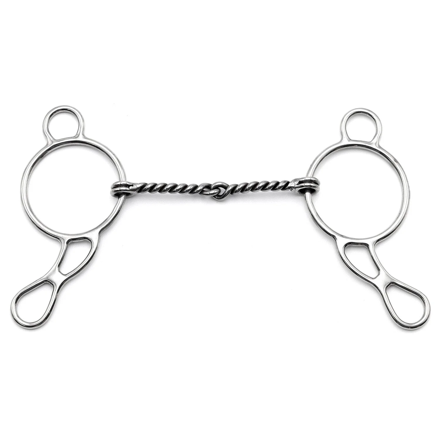 Jeffers Twisted Sweet Iron Mouth Horse Bit - Image 1