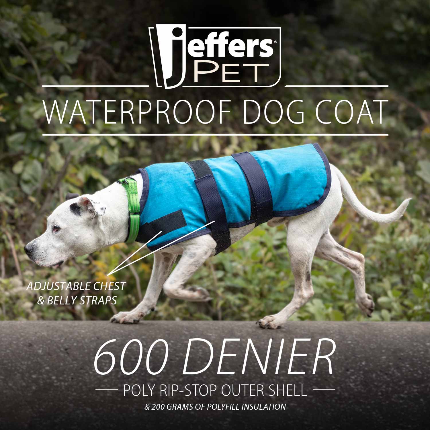 Jeffers Waterproof Breathe-Comfort 600D Ripstop Dog Blanket, 200 Gram - Image 3