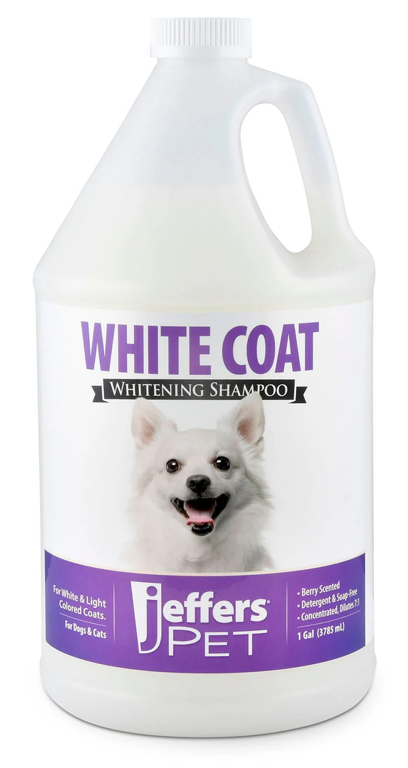 Jeffers Pet White Coat Whitening Dog & Cat Shampoo - Image 2
