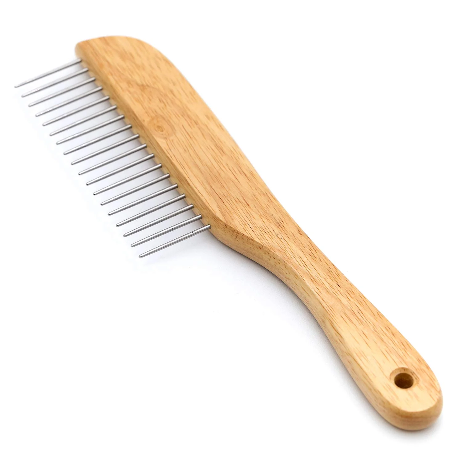Jeffers Wood Handle Poodle Comb - Image 2