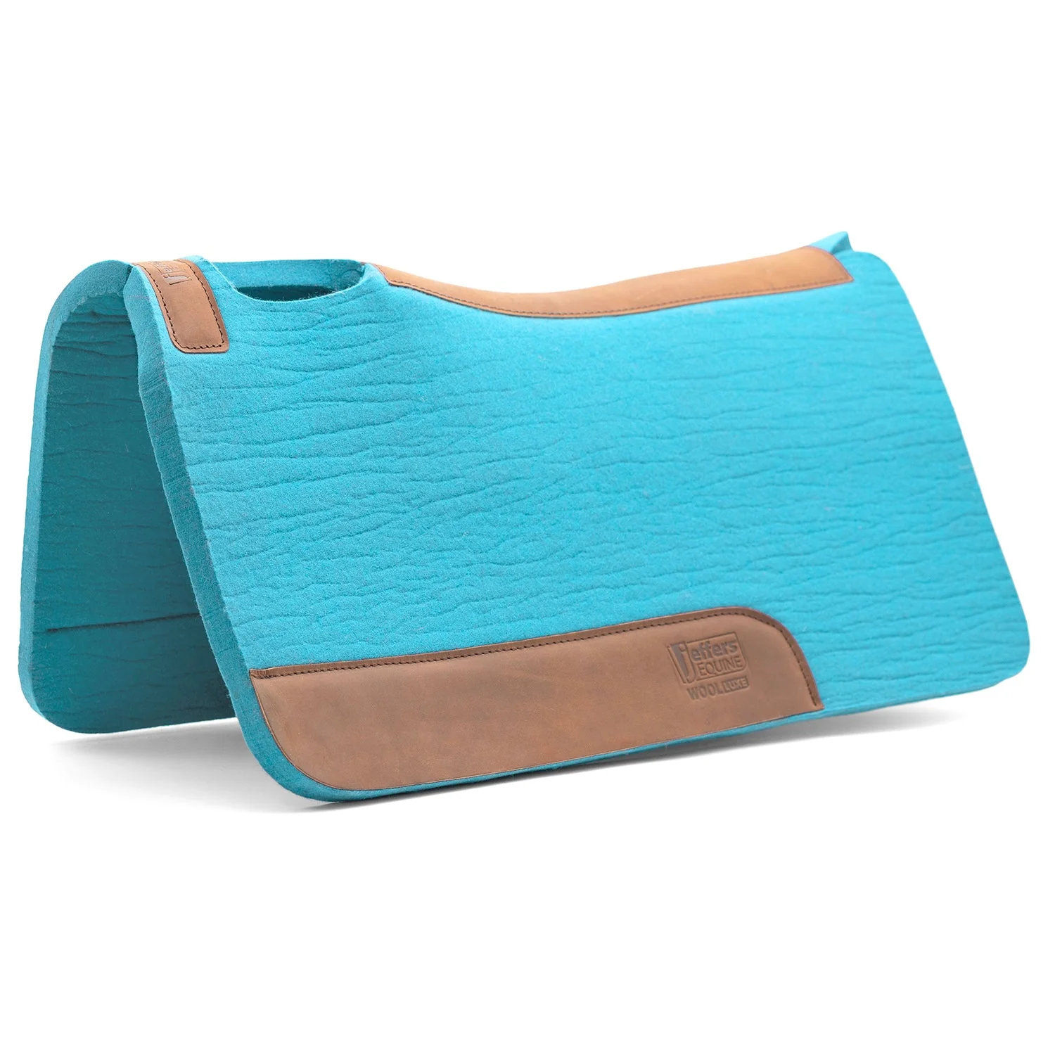 Jeffers WoolLuxe 100% Wool Equine Saddle Pad – Cushioned, Breathable, and Shock-Absorbing - Image 1