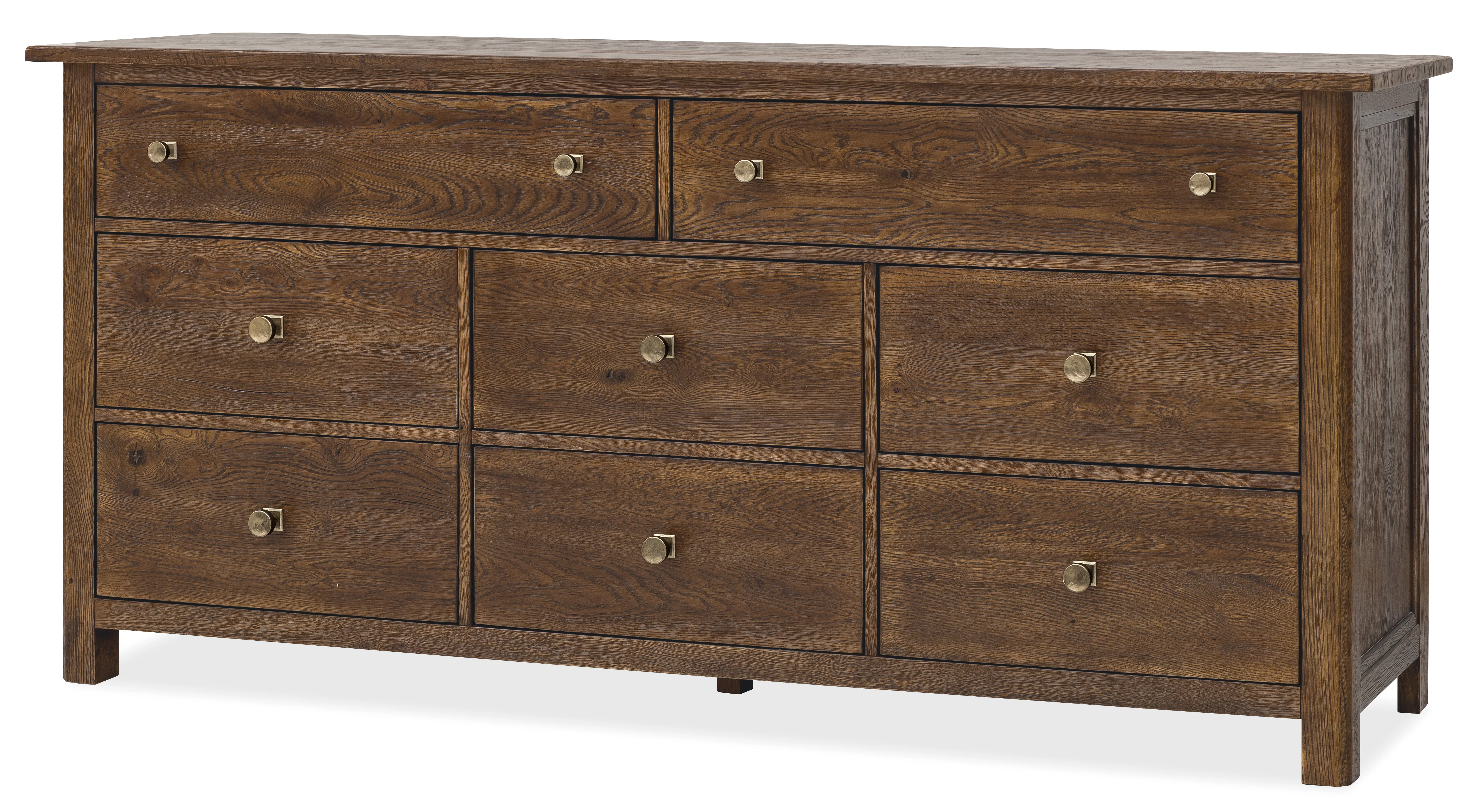 Driftwood Eight-Drawer Dresser | Worn Saddle - Image 2