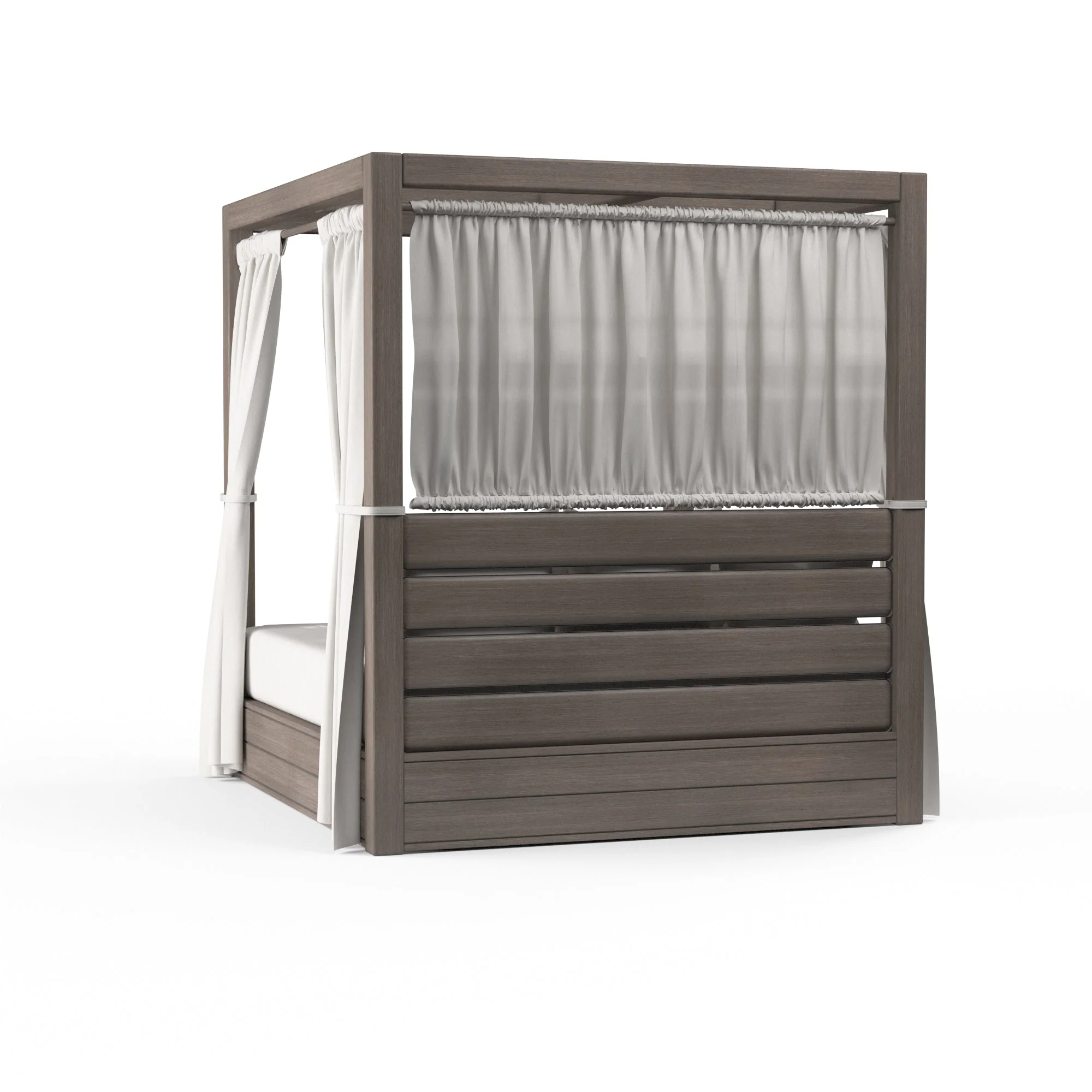 Laguna Resort King Daybed in Canvas Flax, No Welt - Image 3