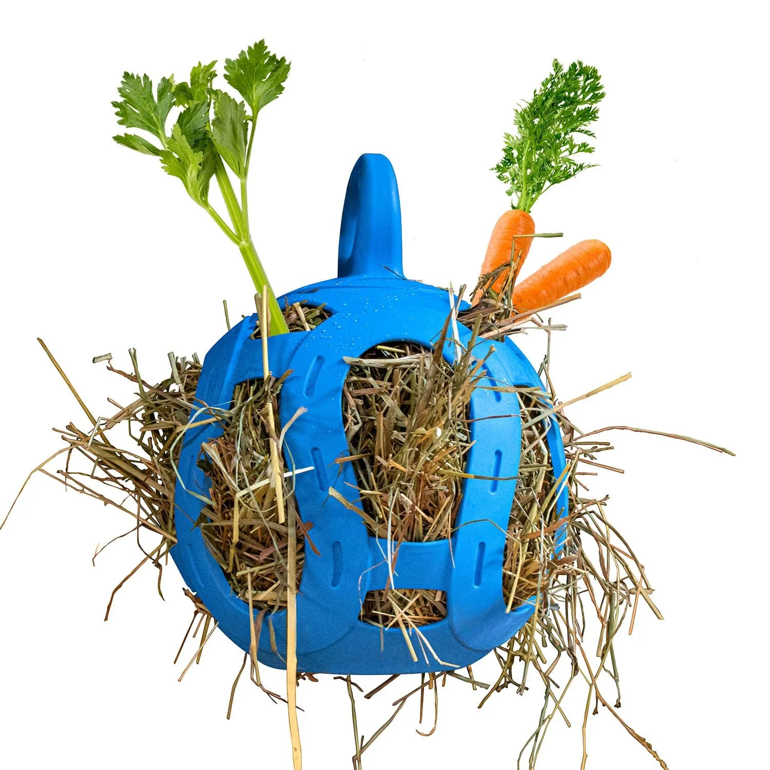 Jolly Hay Ball, 8" – Interactive Horse & Livestock Toy for Hay Feeding and Enrichment - Image 1