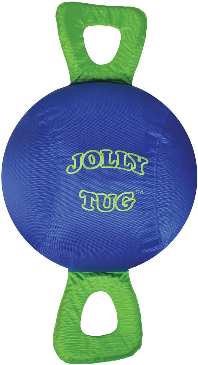 Jolly Tug Inflatable Horse Toy – Durable, Interactive Tug & Exercise Toy for Horses - Image 1