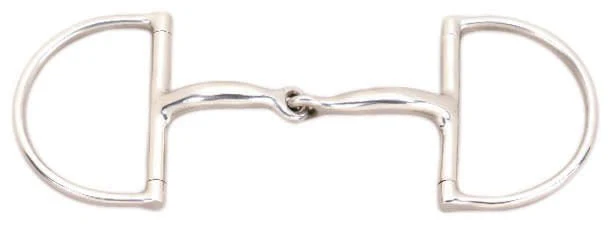JP Korsteel Hunter Dee Ring Snaffle Bit - Image 2