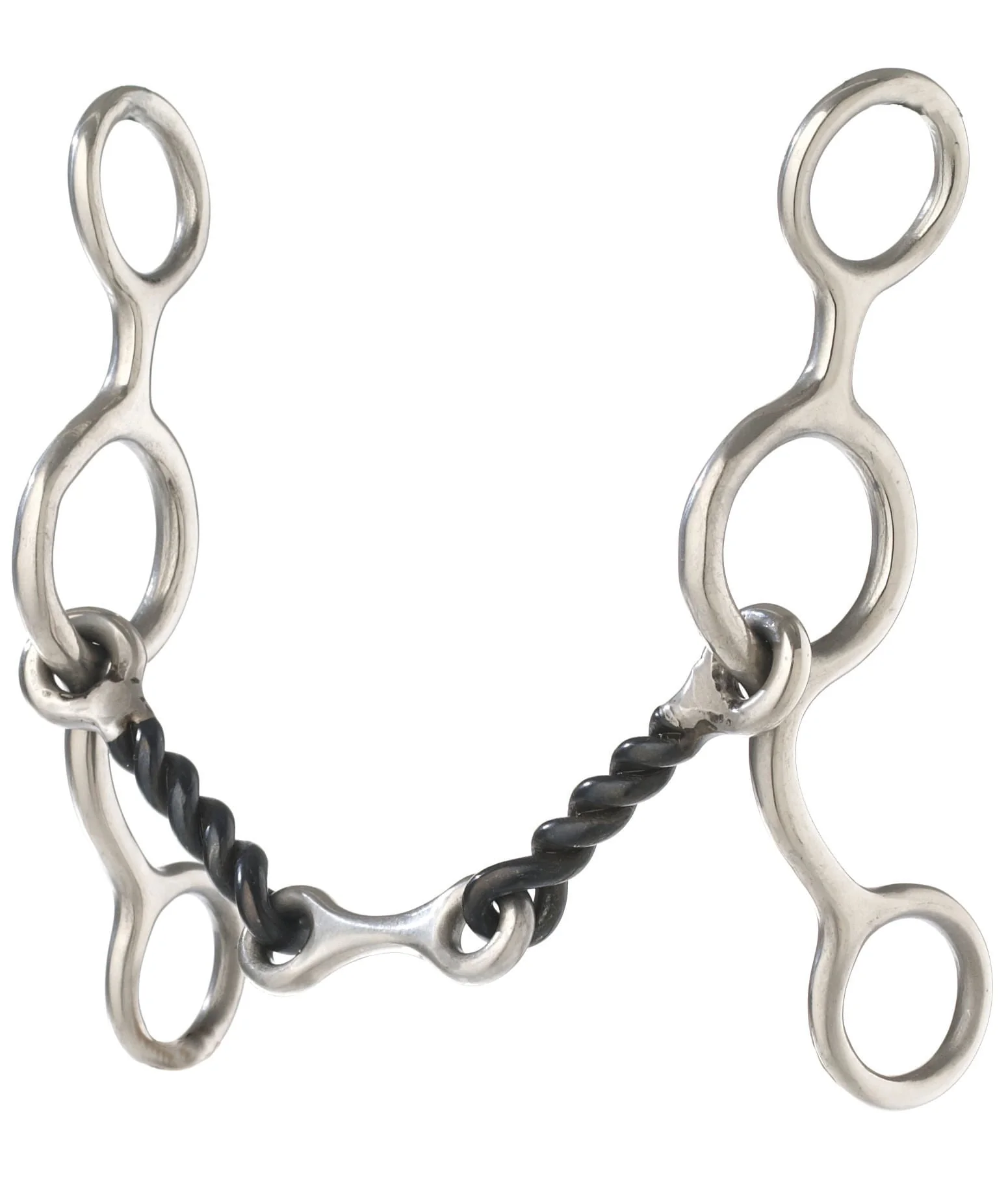 Jr. Cowhorse Snaffle Bit,  5" (Twisted) - Image 2