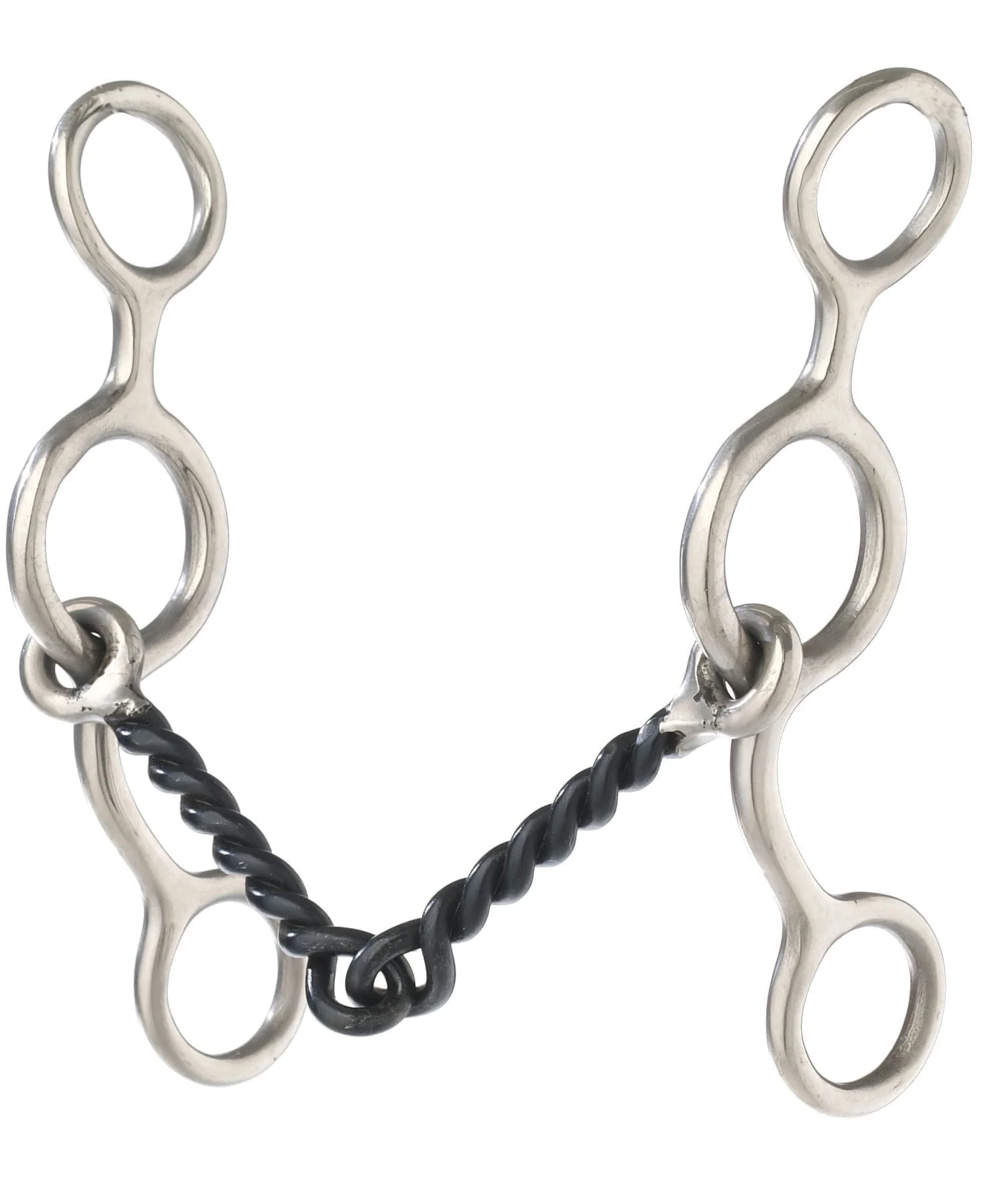 Jr. Cowhorse Snaffle Bit,  5" (Twisted) - Image 3