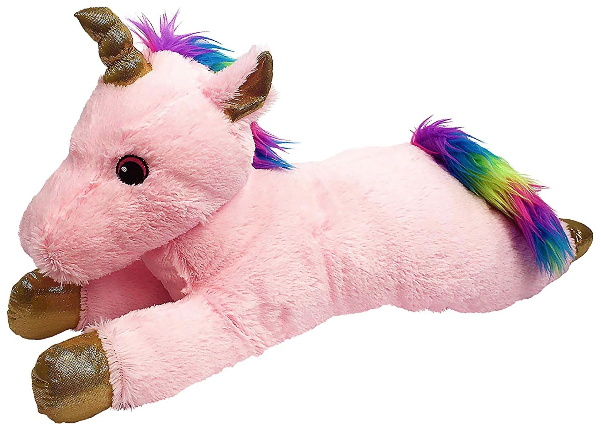 Jumbo Unicorn Plush Dog Toy, 24"L (Assorted) - Image 1