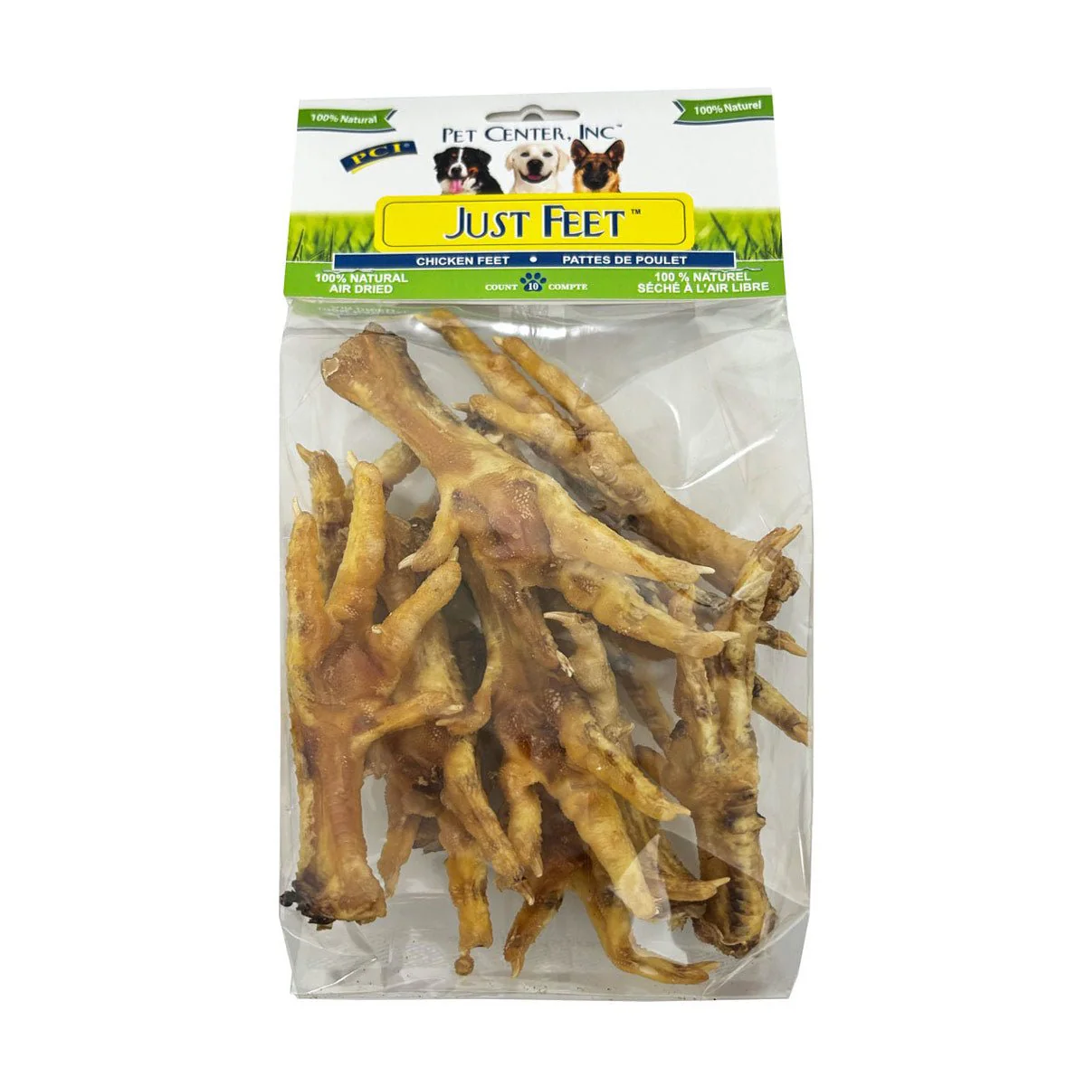 Just Feet Chicken Feet Dog Treats – All-Natural, Single Ingredient, Air-Dried - Image 2