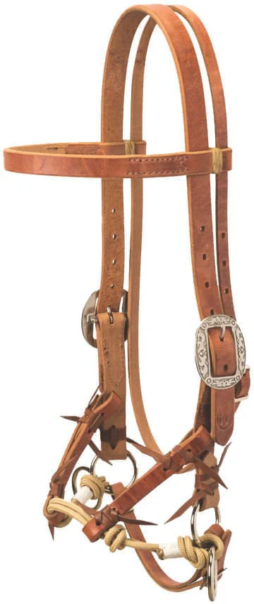 Justin Dunn Side Pull/Bitless Bridle - Image 1