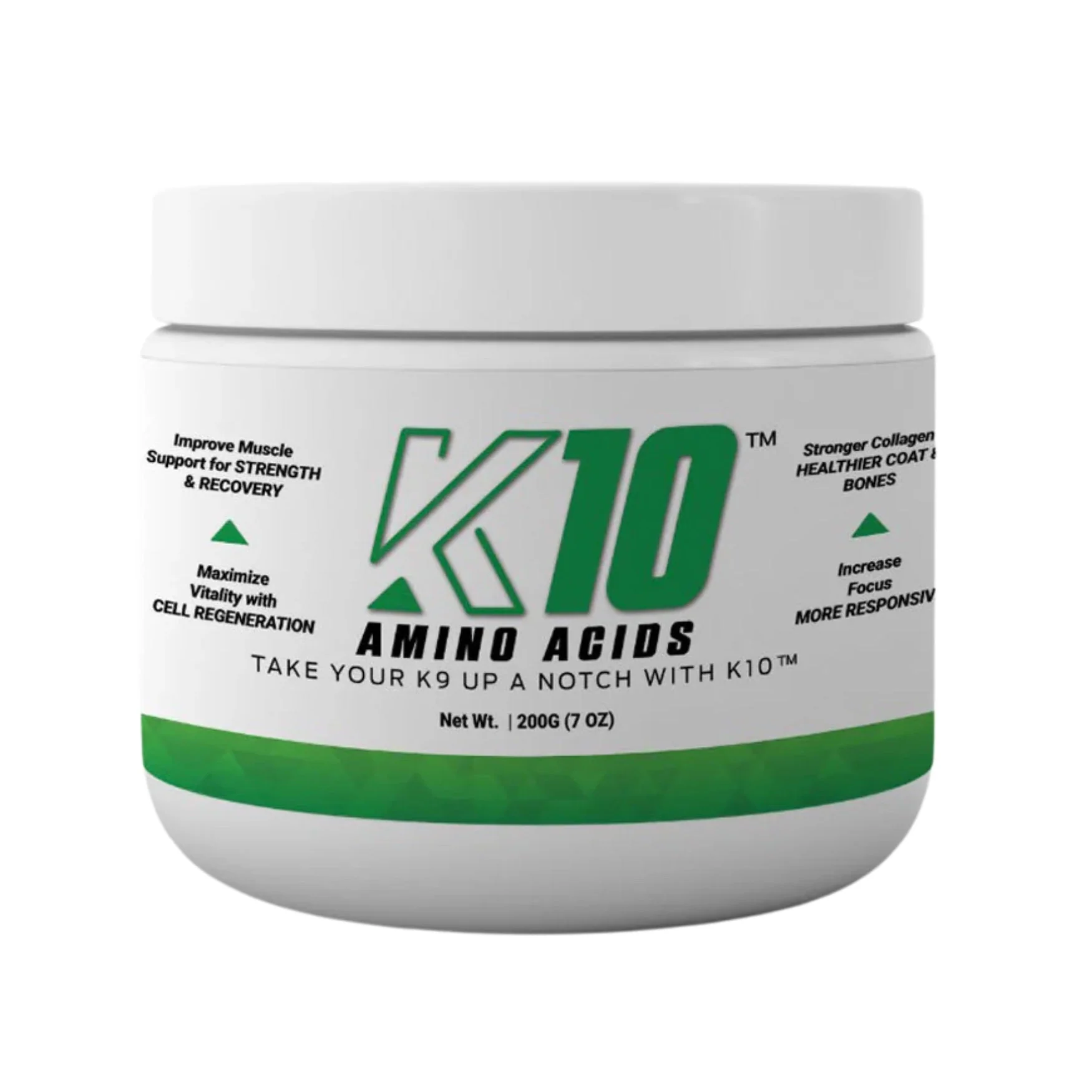 K10 Amino Acids for Dogs, 7 oz (200 gm) - Image 1