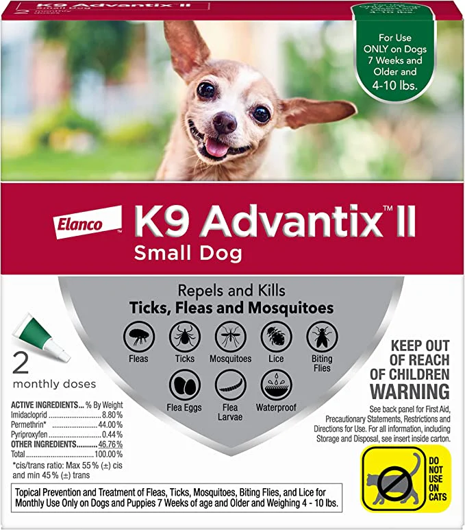 K9 Advantix II Flea and Tick Prevention for Dogs - Image 1