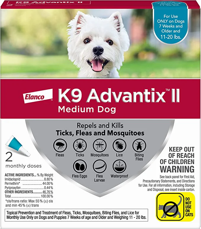 K9 Advantix II Flea and Tick Prevention for Dogs - Image 2