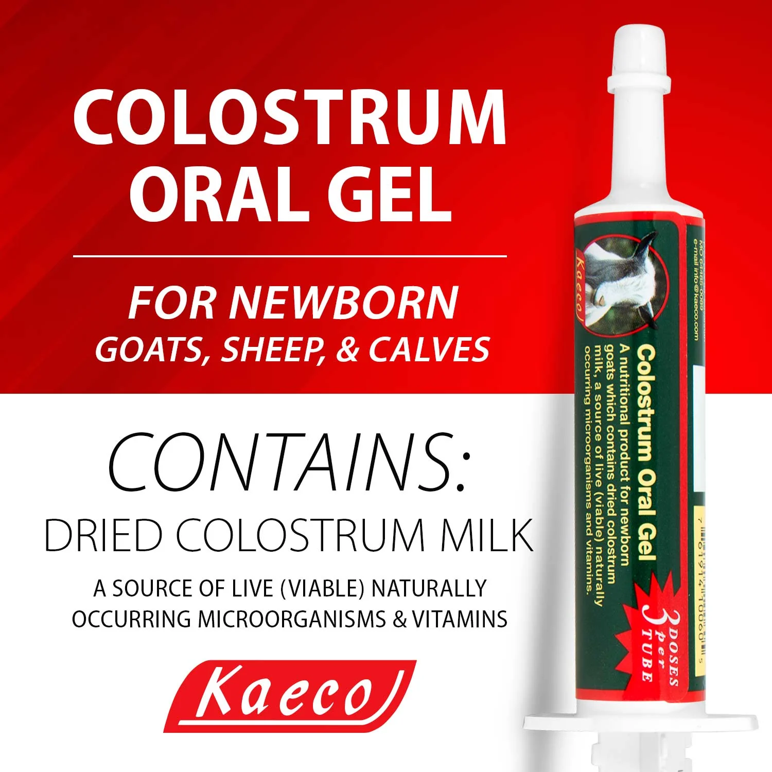 Kaeco Multi-Species Colostrum Supplement Gel - Image 2