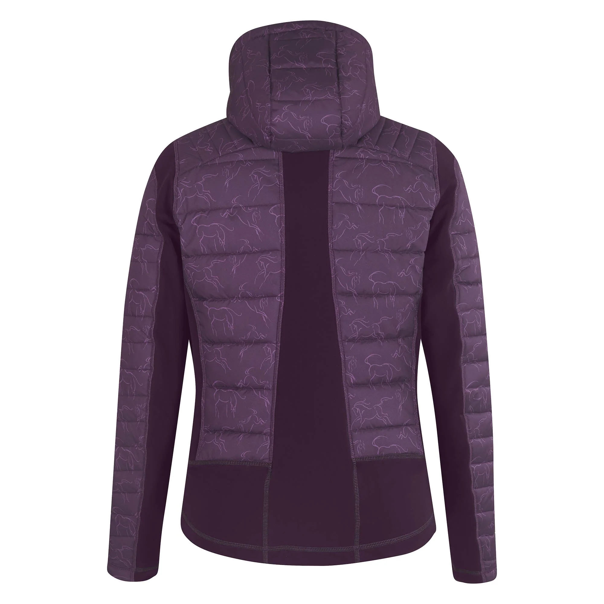 Kerrits Women's Heads Up Winter Whinnies Quilted Riding Jacket - Image 3