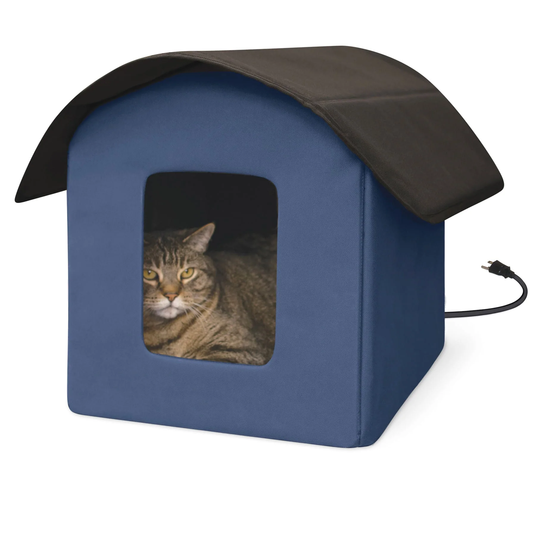 K&H Heated Outdoor Cat House - Image 1