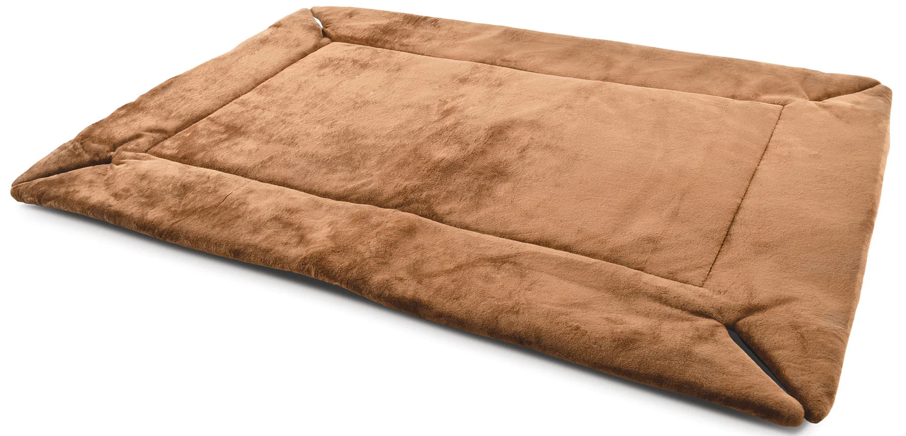 K&H Self-Warming Crate Pad, Mocha - Image 1