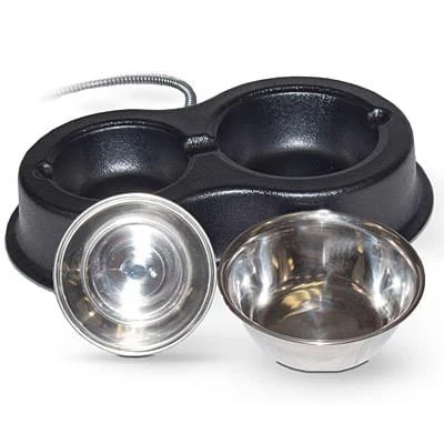 K&H Thermo-Kitty Cafe Heated Double Diner - Image 1
