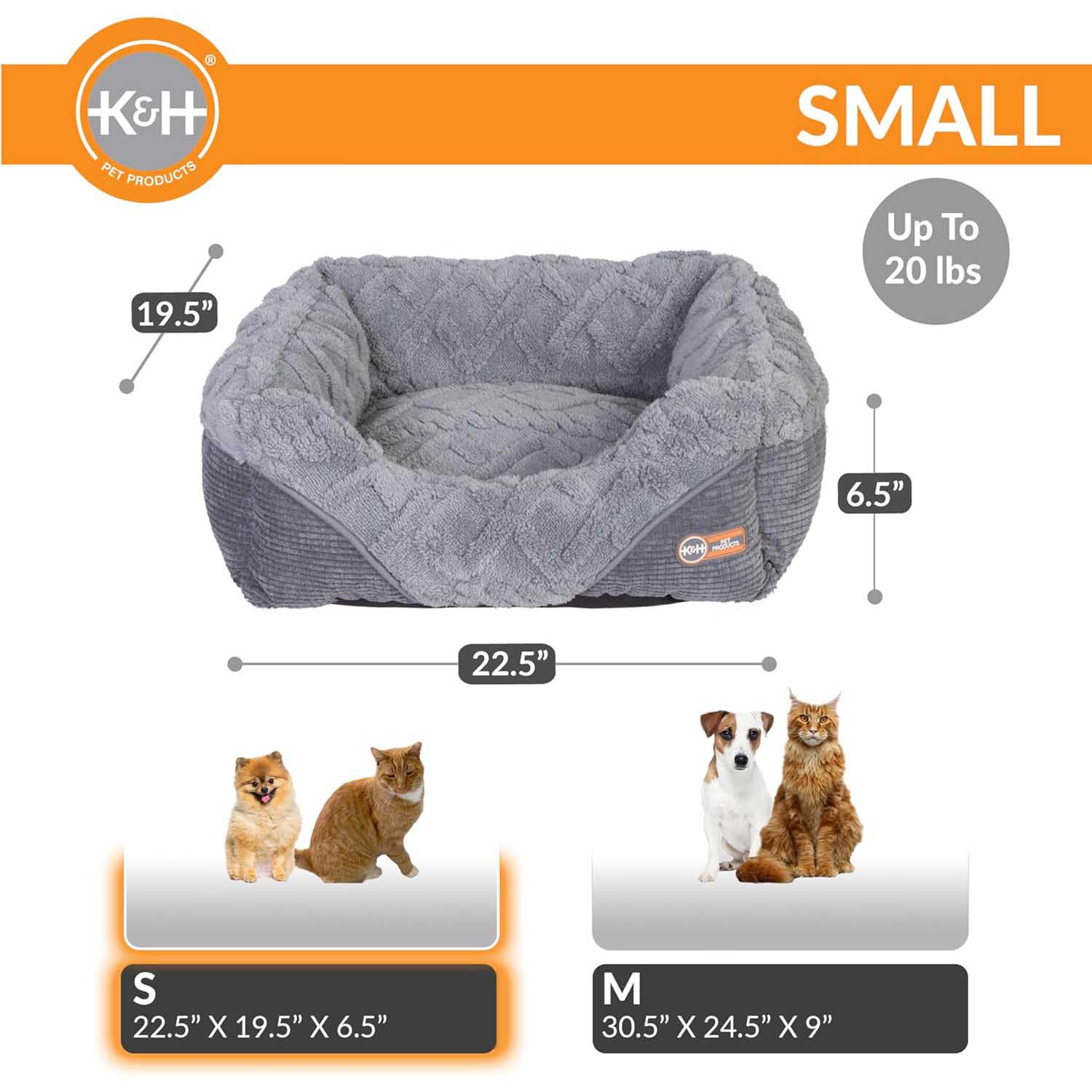 K&H Thermo-Pet Lounge Sleeper Heated Cat & Small Dog Bed – Plush, Non-Slip, Machine Washable Indoor Pet Bed - Image 2