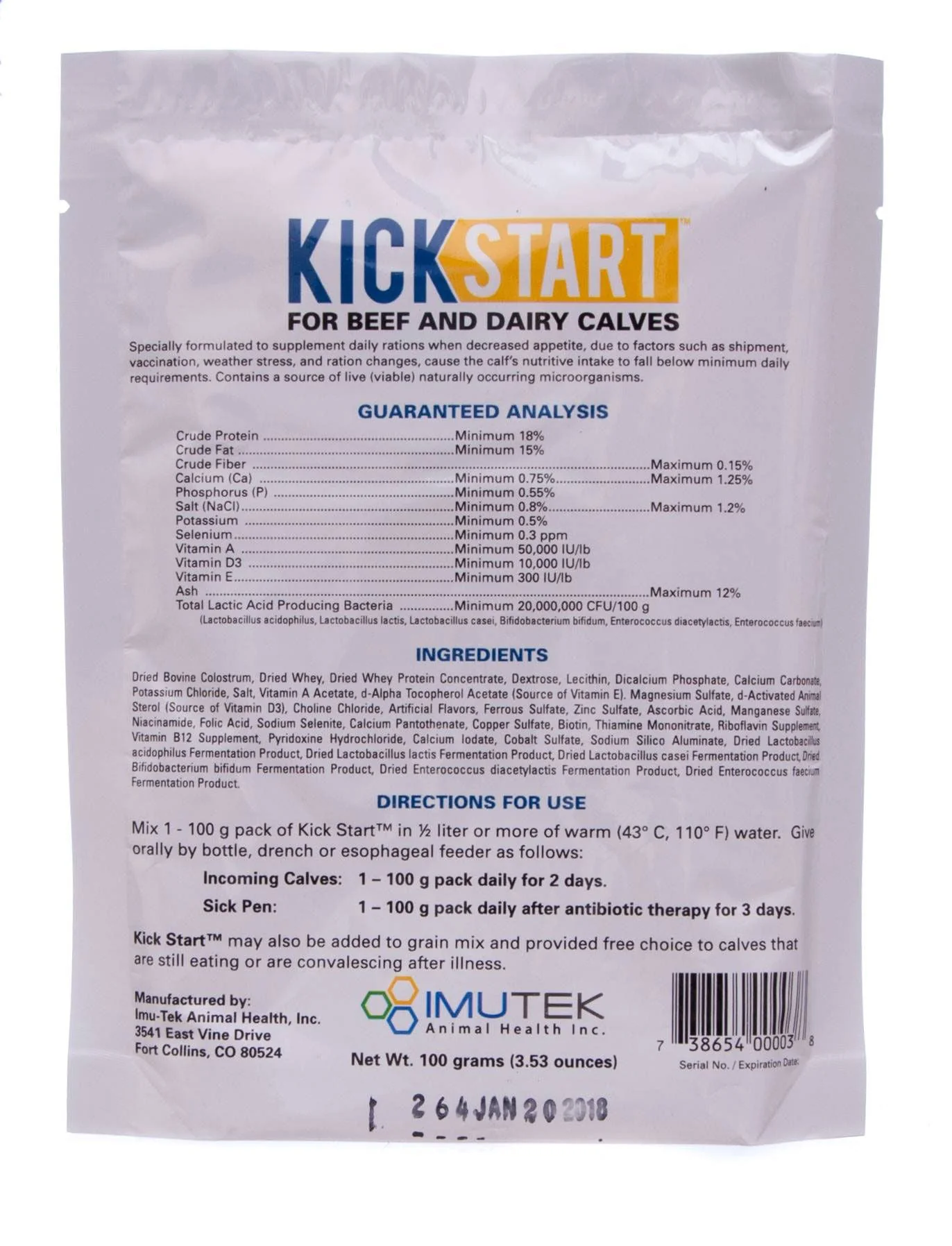 KICK START Immune Supplement, 100 g - Image 2