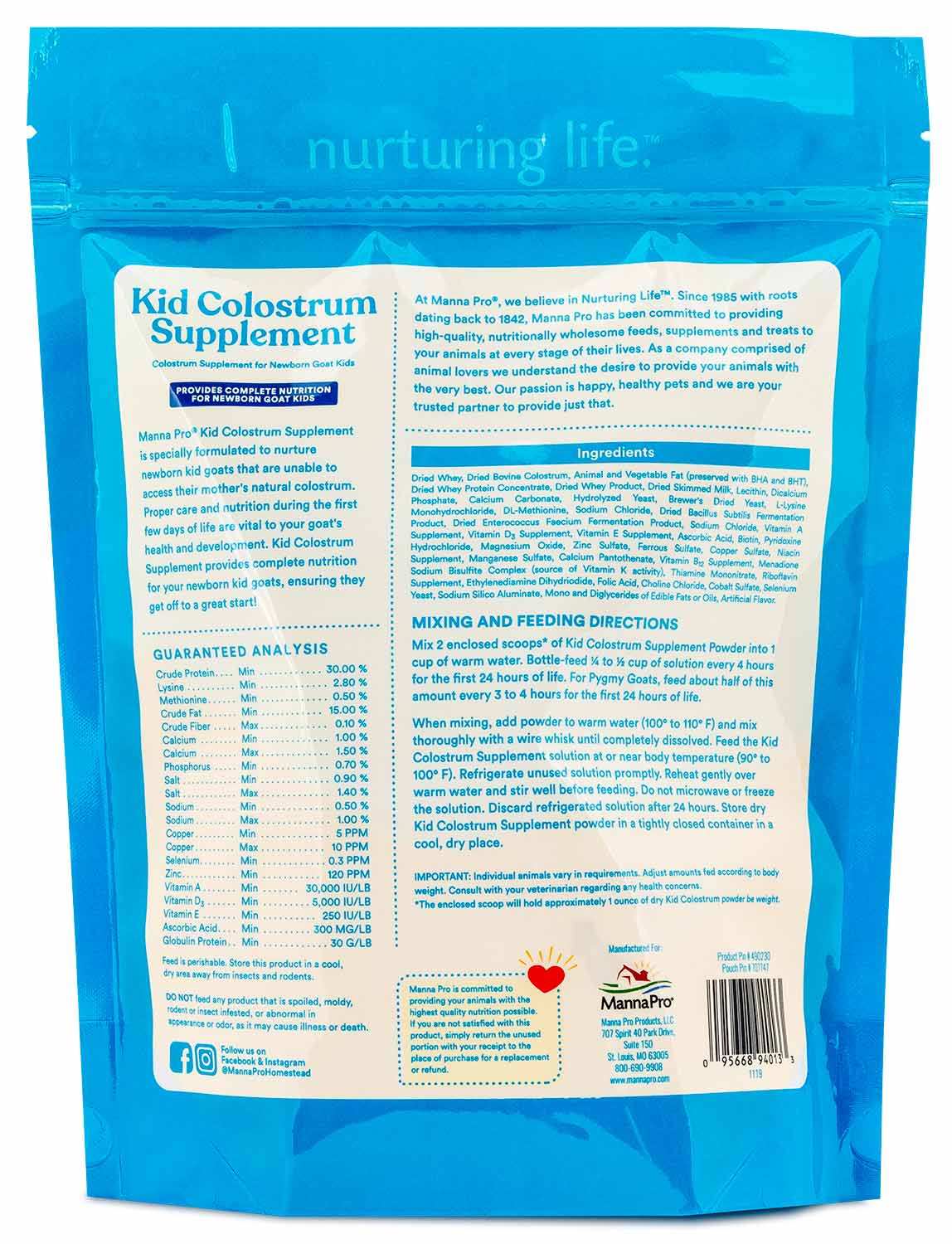 Kid Colostrum Supplement, 8 oz - Image 2