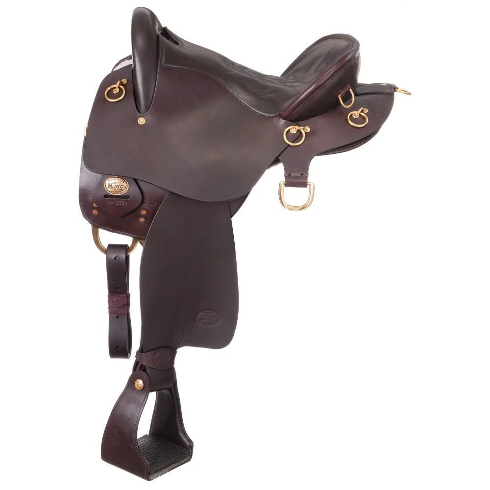 King Series Trekker Endurance Saddle, No Horn - Image 2