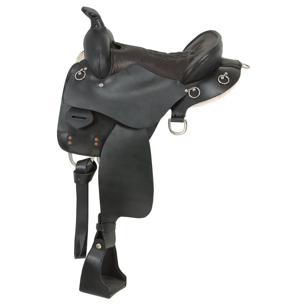 King Series Trekker Endurance Saddle with Horn - Image 1