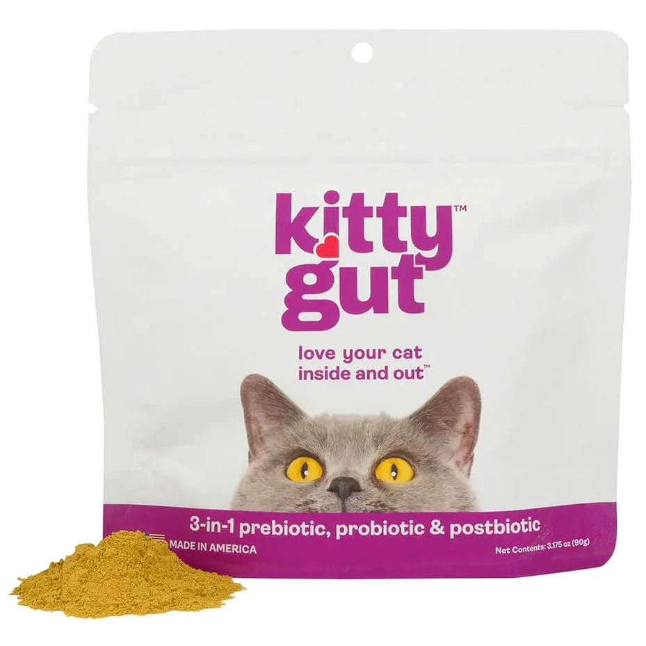 Kitty Gut 3-in-1 Pre + Pro + Postbiotic Supplement for Cats - Image 1
