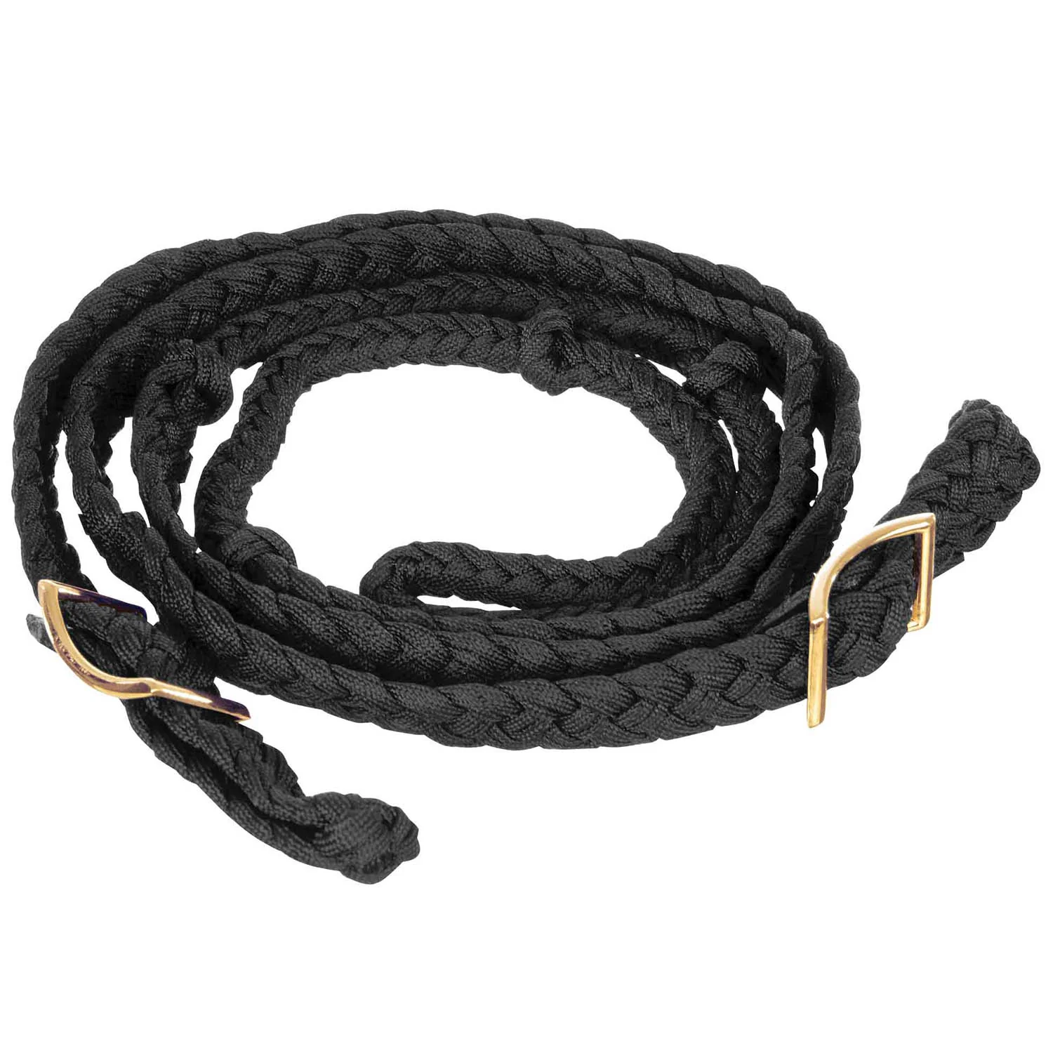 Knotted Braided Barrel Rein, 8 ft - Image 2