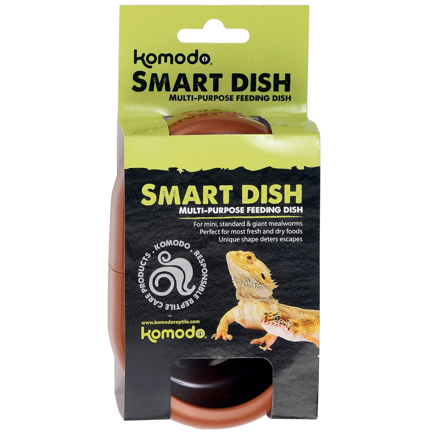 Komodo Smart Dish Reptile Feeding Dish - Image 1