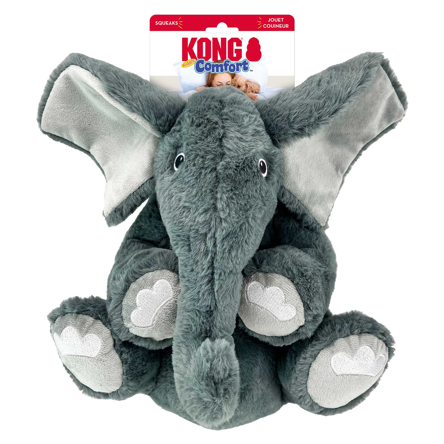 KONG Comfort Kiddos Jumbo Elephant, XL - Image 1