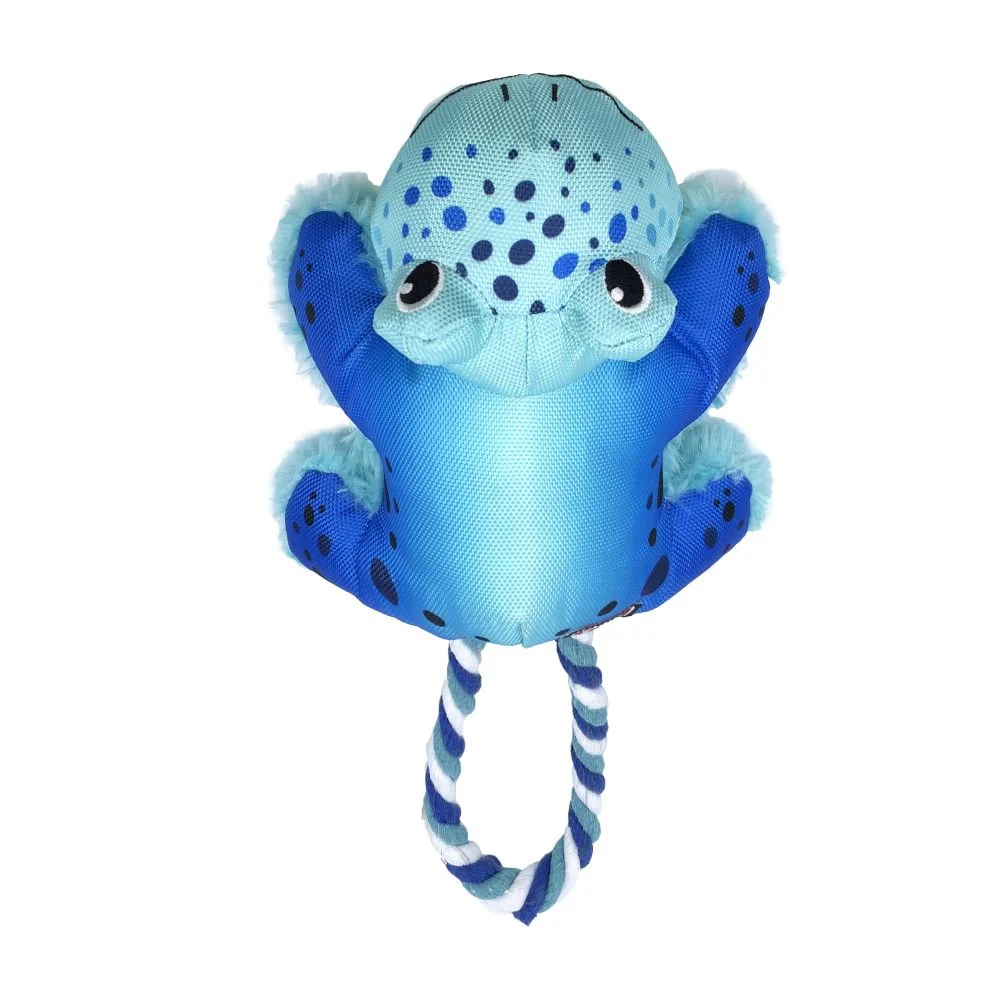 KONG Cozie Tuggz Rope Handled Dog Toy - Image 1