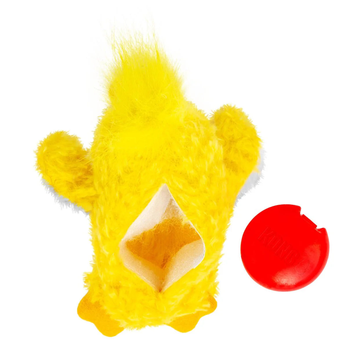 KONG Dr. Noyz X-Small Plush Dog Toys – Stuffing-Free, Soft Cuddle Toy with Removable and Extra Squeaker for Small Dogs - Image 3