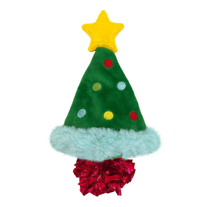 KONG Holiday Crackles Plush Catnip Cat Toys