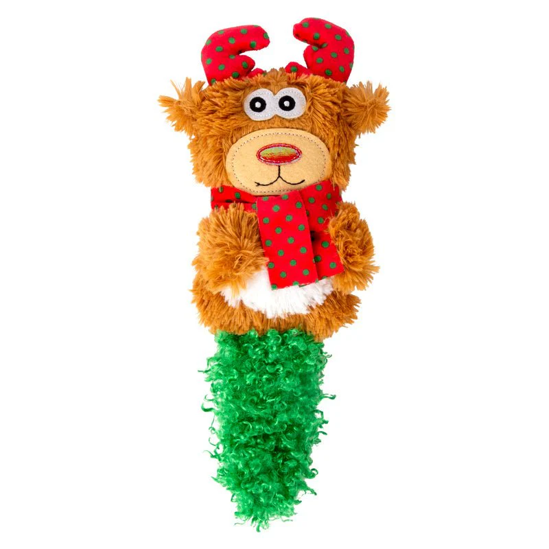 KONG Holiday Kickeroo® Assorted Characters Crinkle Catnip Cat Toy - Image 2