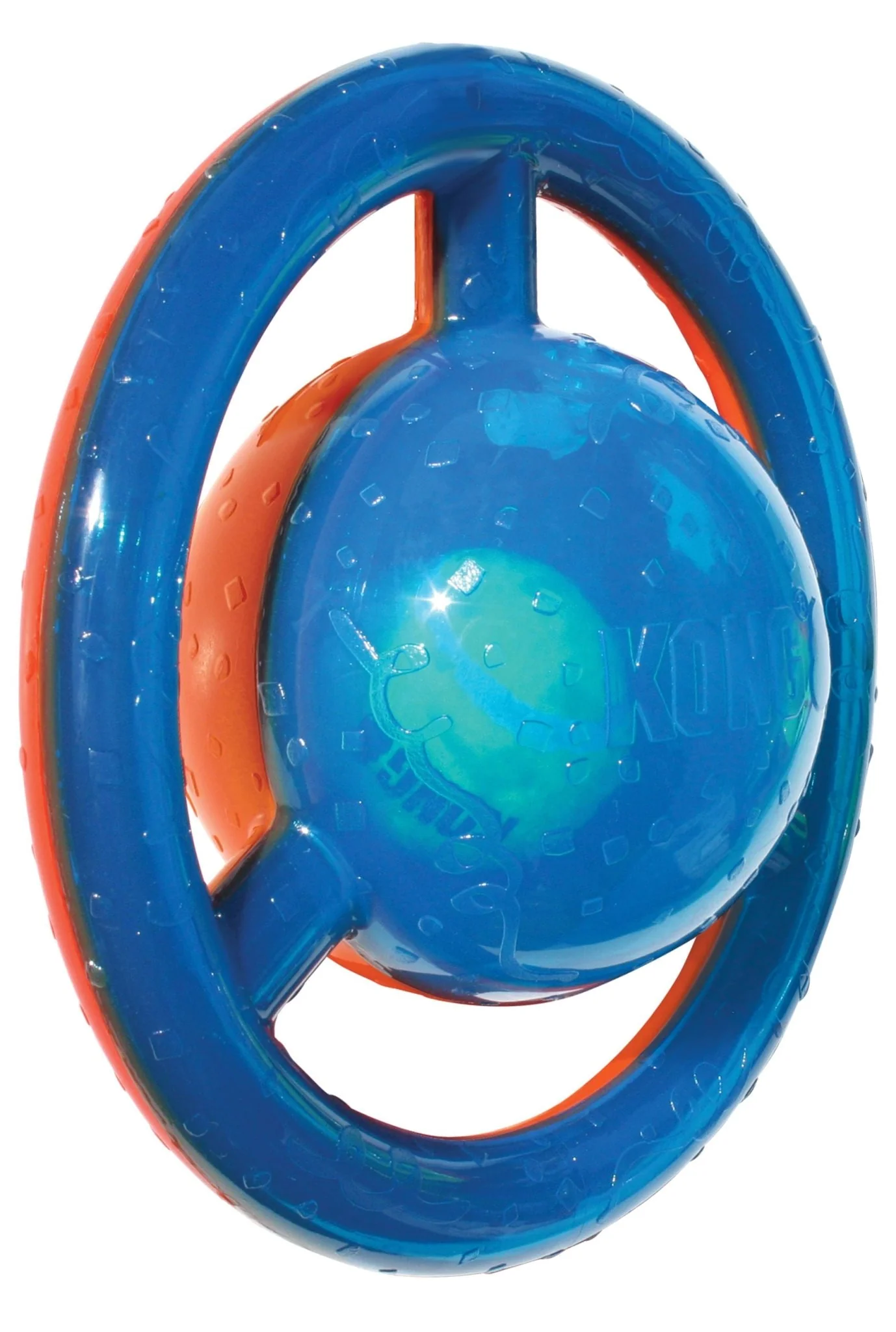 KONG Jumbler Disc Squeaker Dog Toy - Image 1
