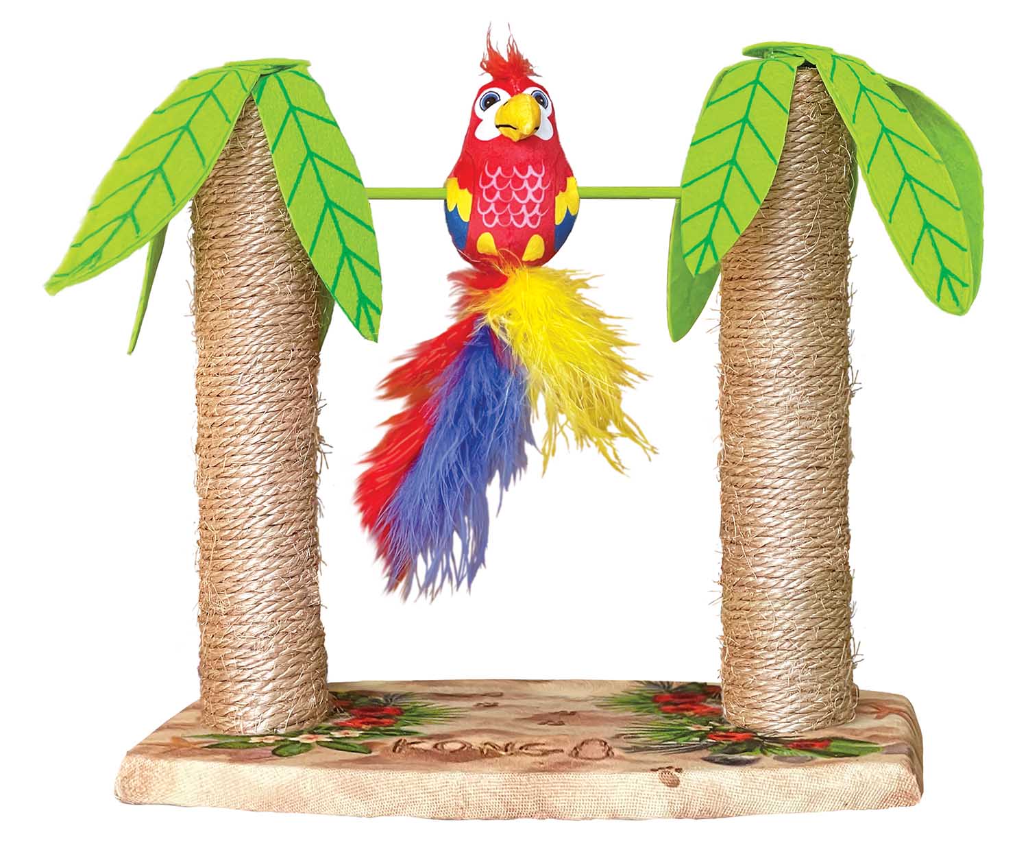 KONG Play Spaces Cat Tiki Twirl - Image 2