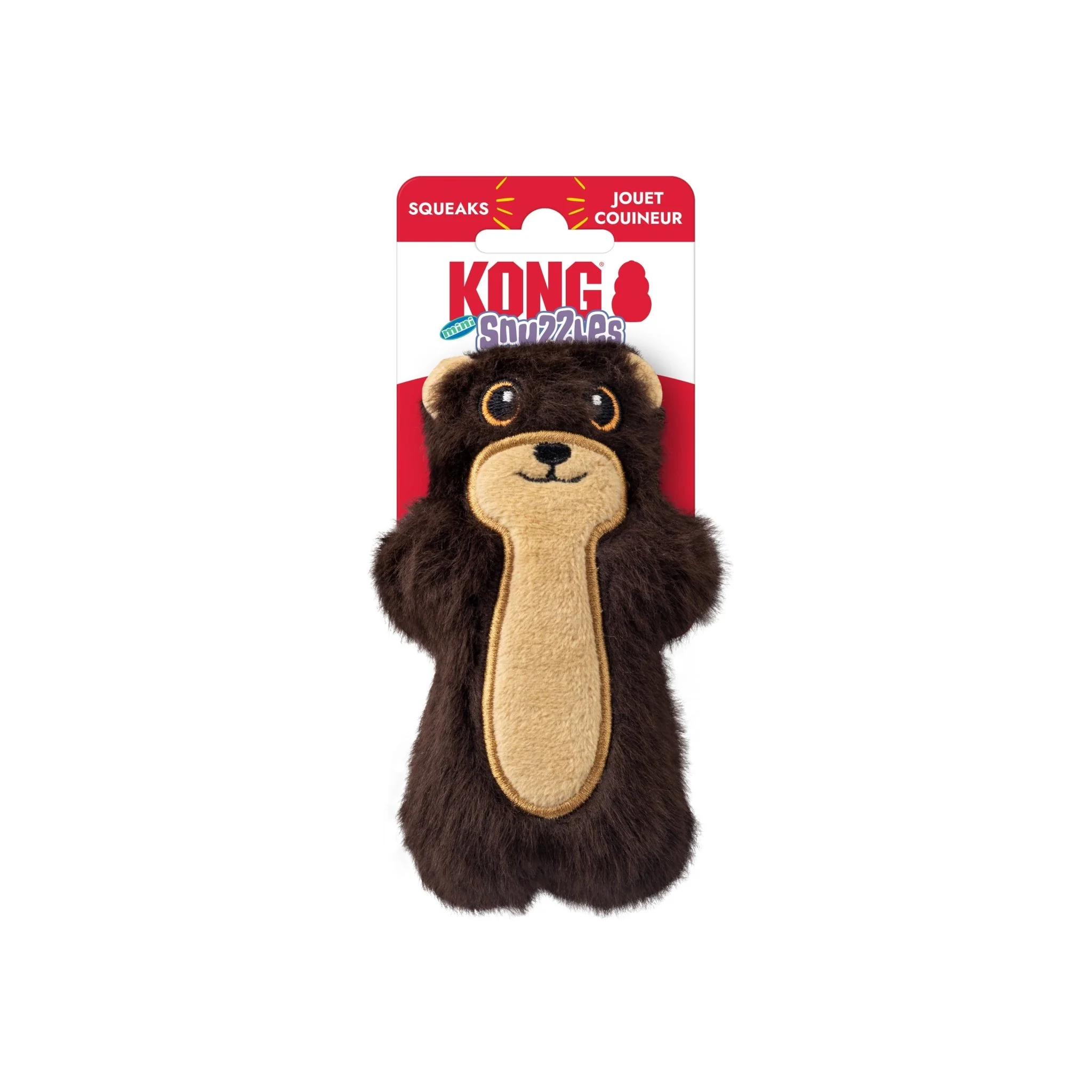 KONG Snuzzles Mini Squeaky Plush Dog Toy - Image 2