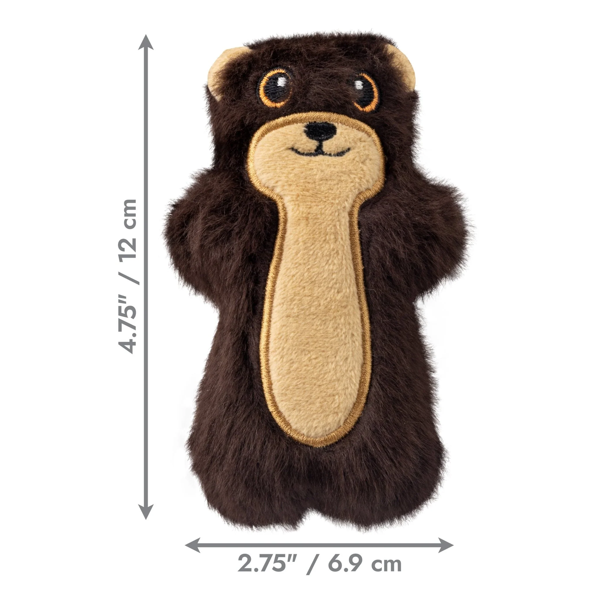KONG Snuzzles Mini Squeaky Plush Dog Toy - Image 3