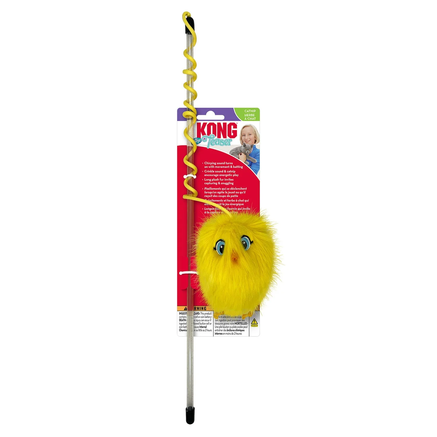KONG Teaser Chirps Chicken - Image 2