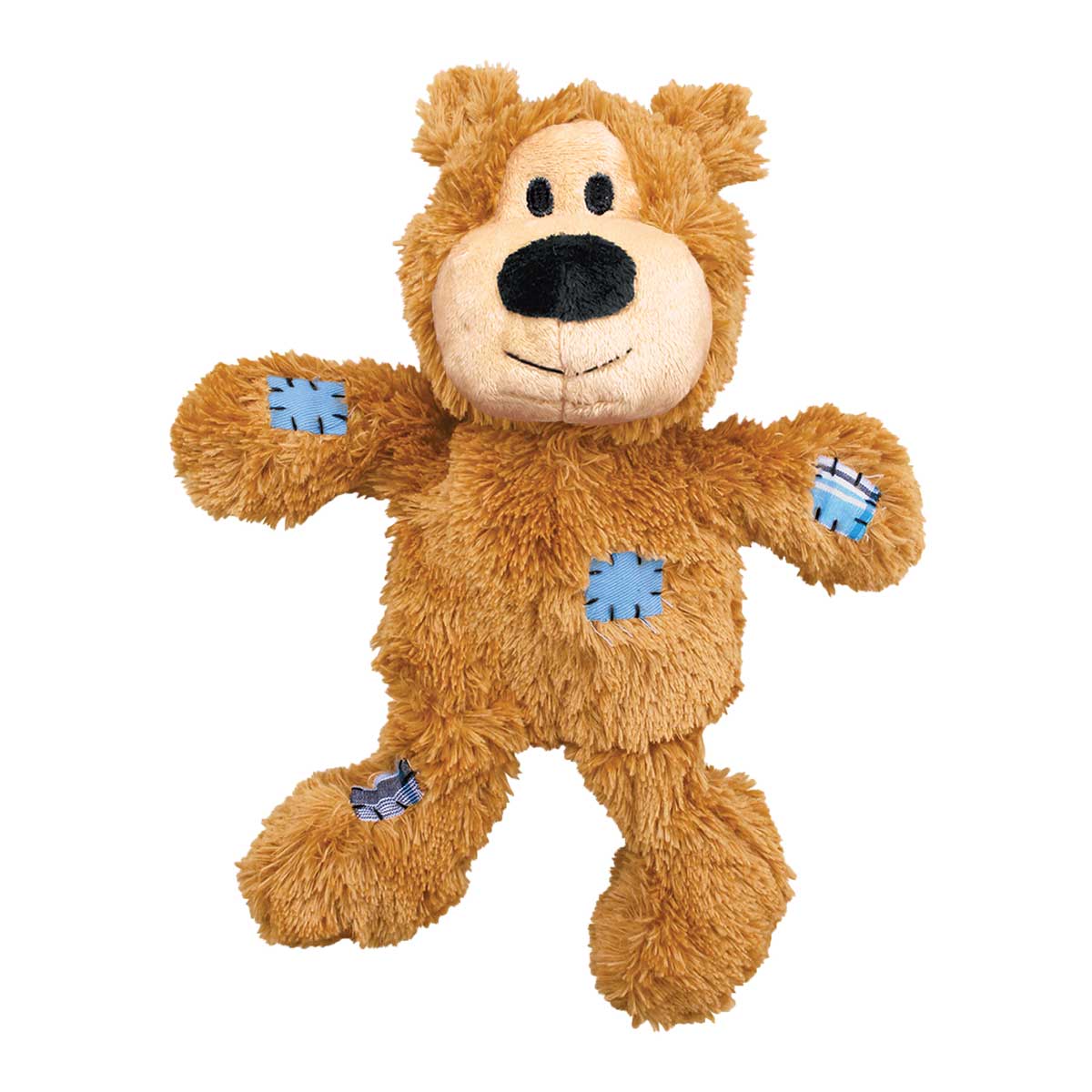 KONG Wild Knots Bear – Soft Plush with Knotted Rope Skeleton, Assorted