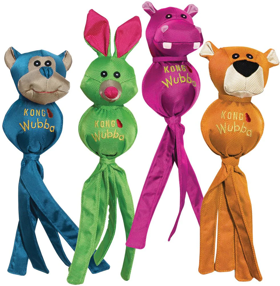 KONG Wubba Ballistic Friends Durable Squeaker Dog Toys - Image 3